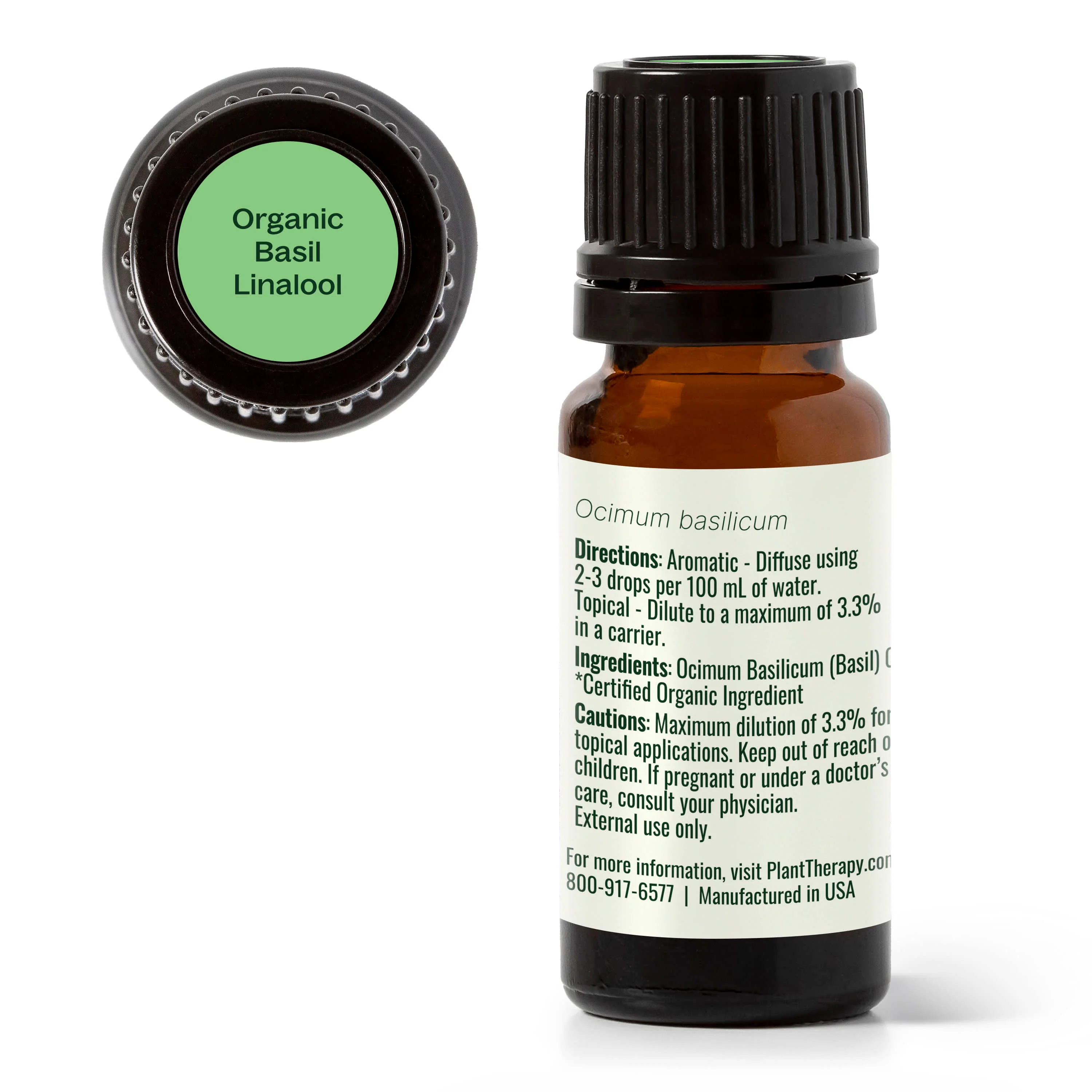 Organic Basil Linalool Essential Oil - Image 10