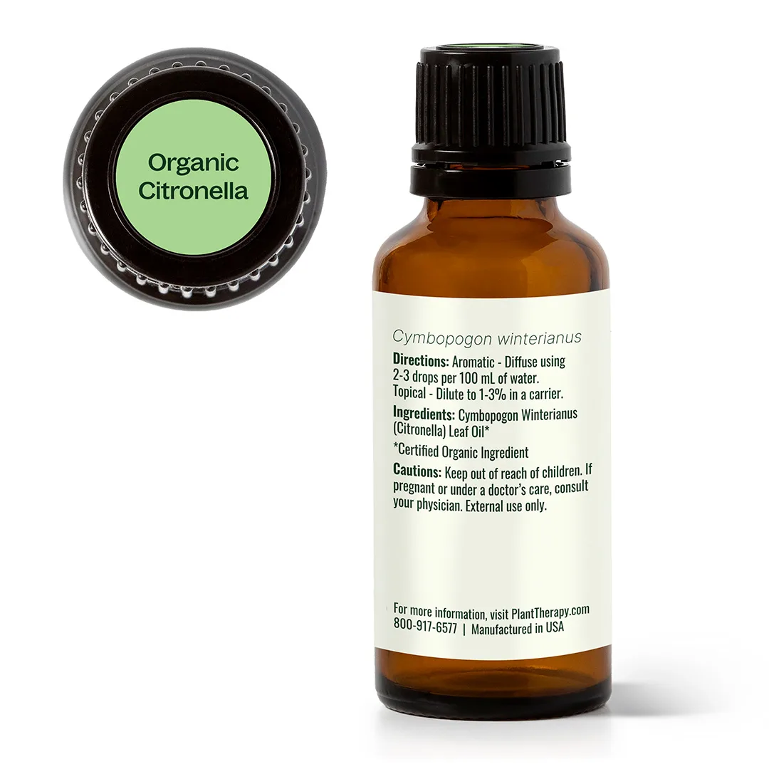 Organic Citronella Essential Oil - Image 14