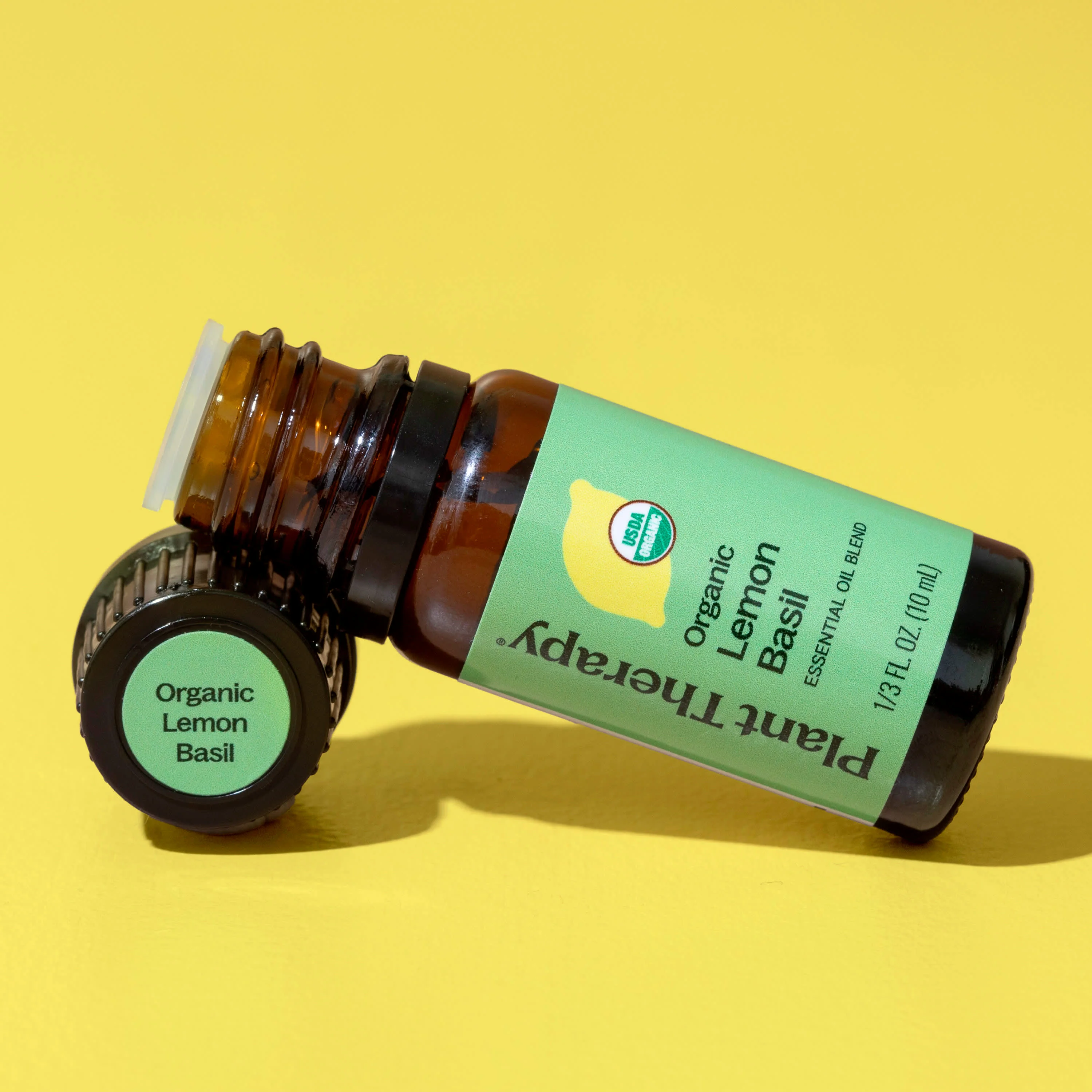 Organic Lemon Basil Essential Oil Blend - Image 8
