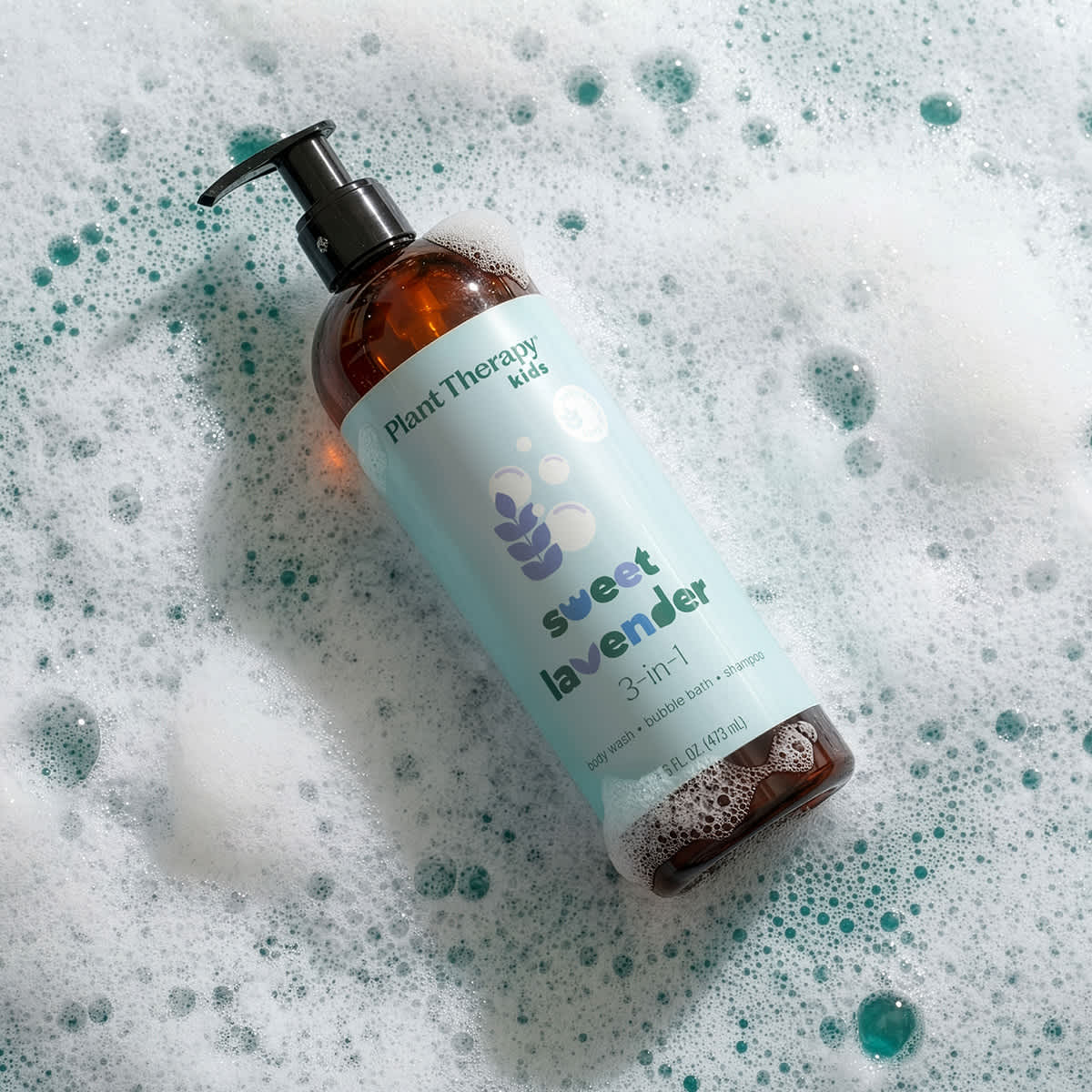 Sweet Lavender 3-in-1 Body Wash, Bubble Bath, Shampoo - Image 2