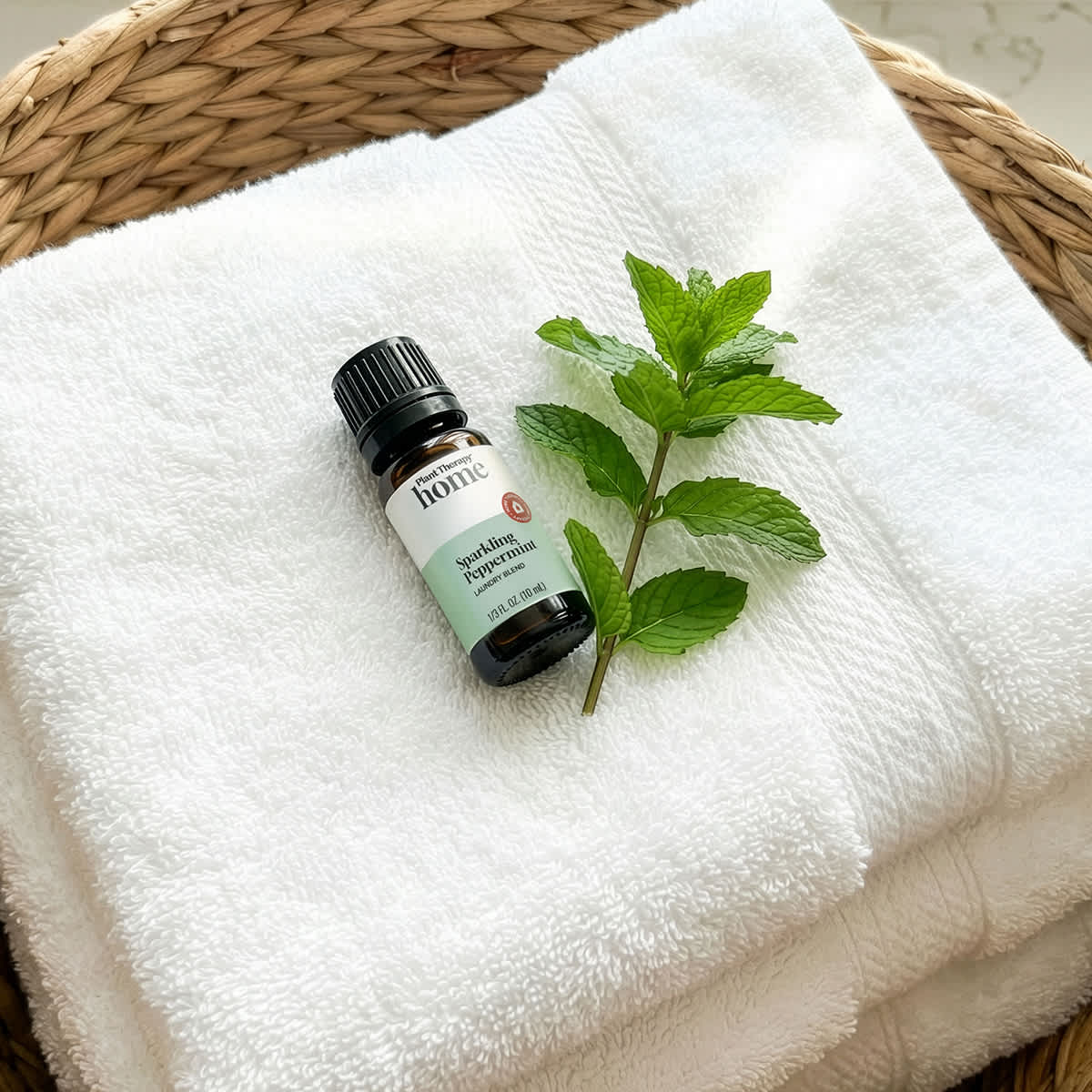 Sparkling Peppermint Laundry Essential Oil Blend - Image 2