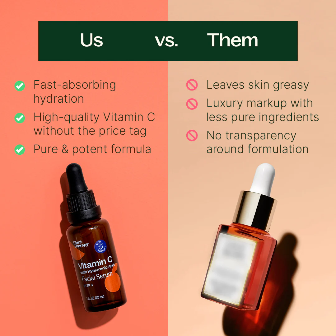 Vitamin C with Hyaluronic Acid Facial Serum - Image 3
